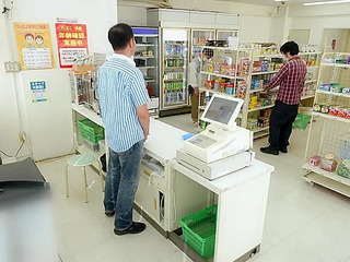 Jap Saleswhore Gets Pounded by Filthy Owner with XXX Humiliation in Tokyo Store!